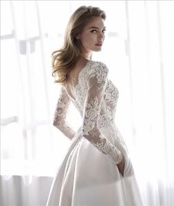 robe de mariée manche longue