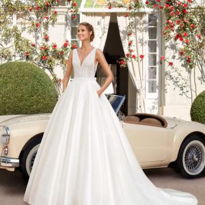 Robe de Mariée ISAURA: Aire Barcelona collection 2021|Mariée Parisienne