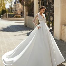 Robe de Mariée ANDREA Aire Barcelona 2022| Mariée Parisienne