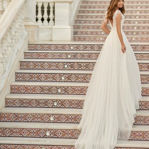 Robe de Mariée DERBY Aire Barcelona 2022| Mariée Parisienne