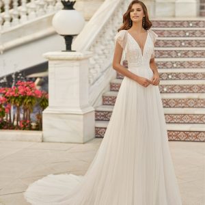 Robe de Mariée DERBY Aire Barcelona 2022| Mariée Parisienne