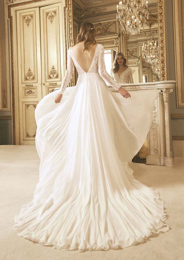 Robe de mariée EBONY: San Patrick collection 2022| Boutique Paris