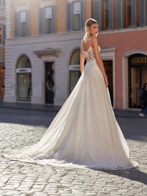 Robe de Mariée AUBRETTE Nicole collection 2023 | Boutique Paris