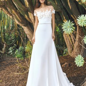 Robe de Mariée MASURIAN Pronovias collection 2023 | Mariée Parisienne