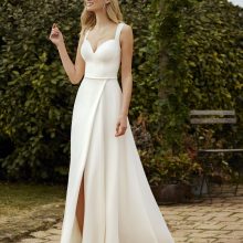 ATTRACTION Wedding Dress White one Collection 2023 Paris Boutique