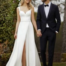 ATTRACTION Wedding Dress White one Collection 2023 Paris Boutique