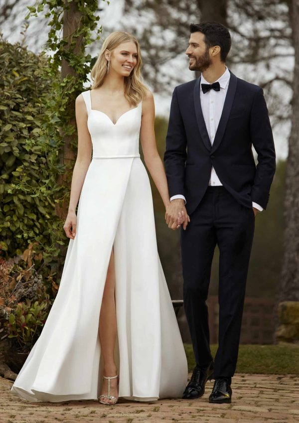 ATTRACTION Wedding Dress White one Collection 2023 Paris Boutique