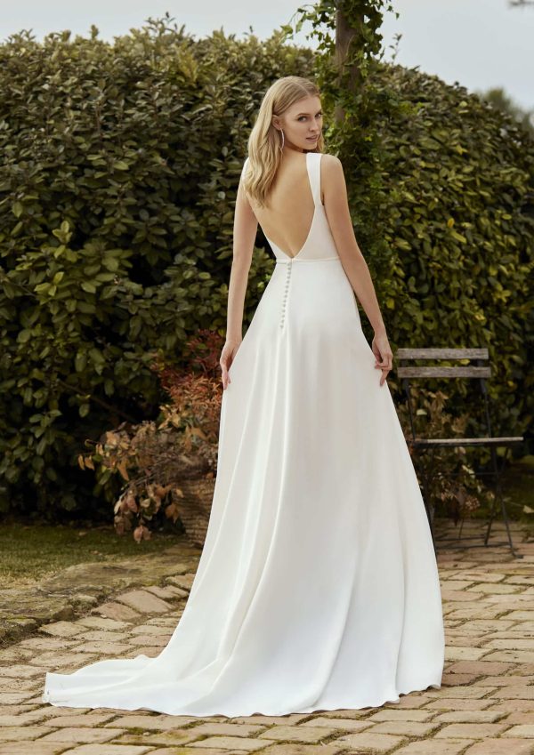 ATTRACTION Wedding Dress White one Collection 2023 Paris Boutique