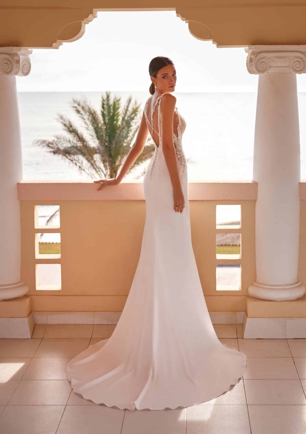 LEEDS wedding Dress: San Patrick collection 2024 Paris Boutique