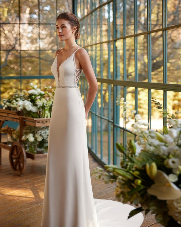 Robe de Mariée NAIMA Aire Barcelona 2024| Mariée Parisienne