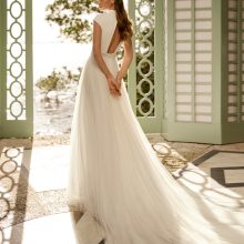 SILOC Wedding Dress Aire Barcelona Collection 2024| Paris Boutique