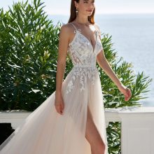 PERLA Wedding Dress Aire Barcelona Collection 2025| Paris Boutique