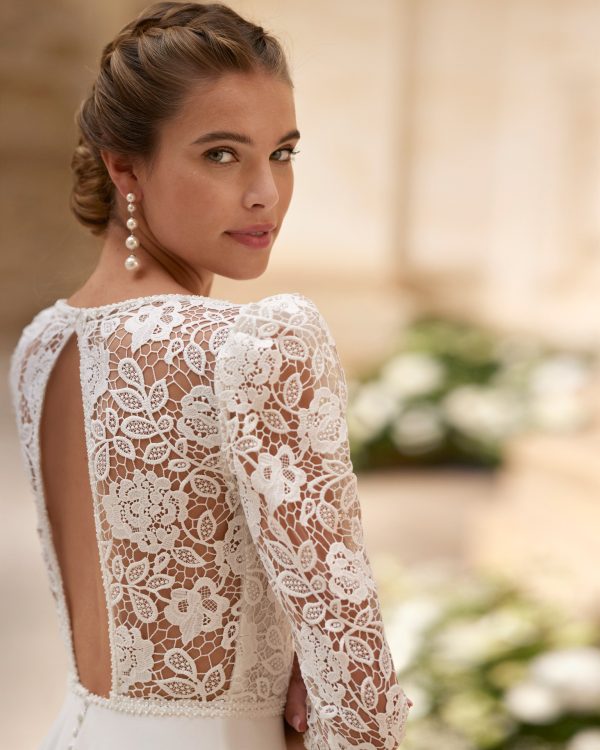 Combinaison de mariée HANKA Alma Novias collection 2025