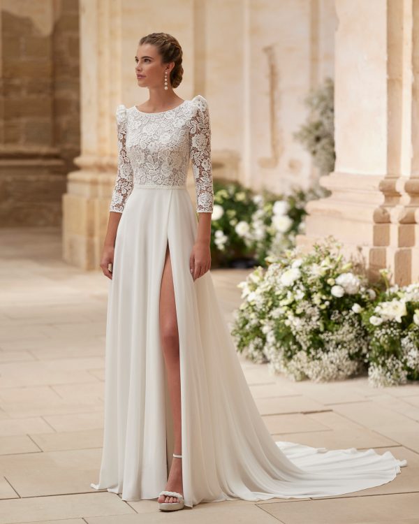 Combinaison de mariée HANKA Alma Novias collection 2025