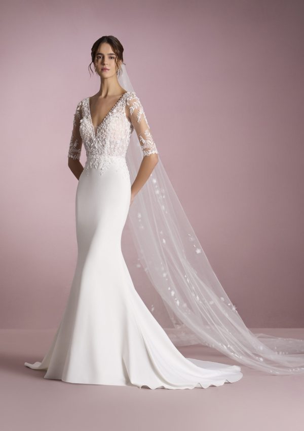 ARIDA Wedding Dress White one Collection 2025 Paris Boutique