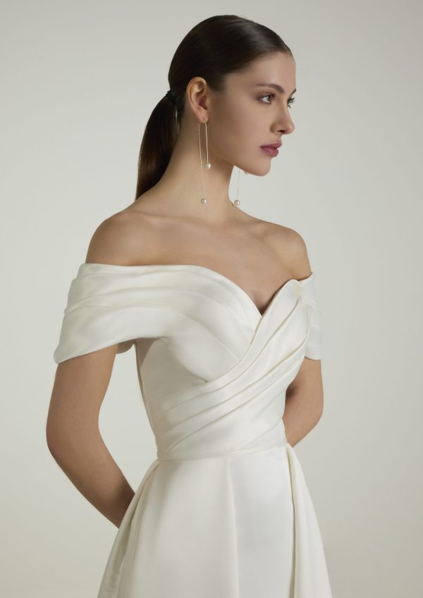 MARLENE wedding Dress: San Patrick collection 2025 Paris Boutique