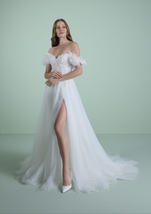 Robe de Mariée HALIA Collection Colet 2025| Mariée Parisienne