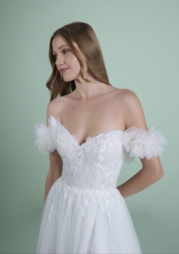 Robe de Mariée HALIA Collection Colet 2025| Mariée Parisienne